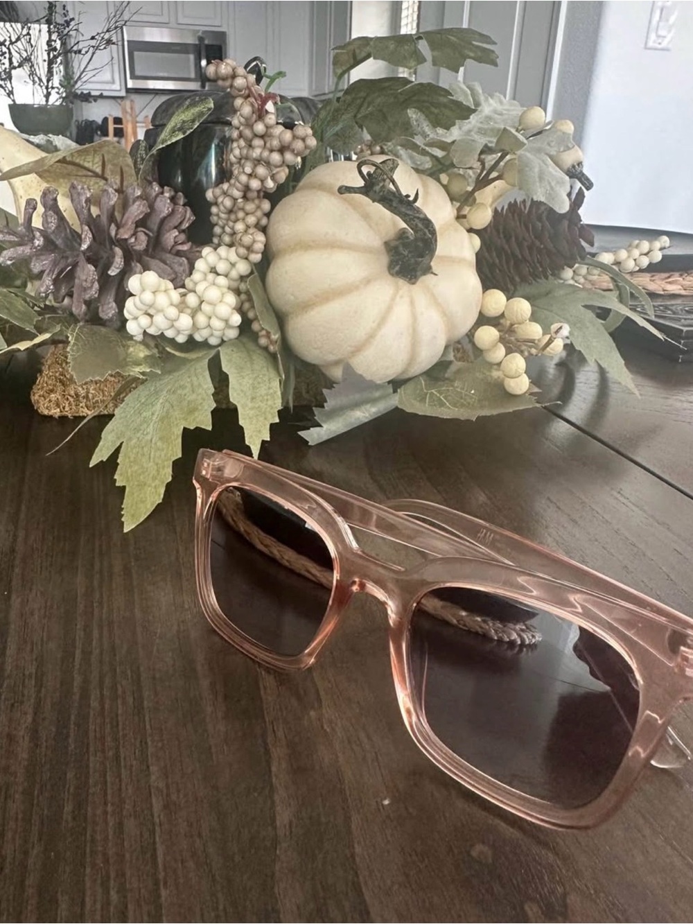 H&M Clear Transparent Sunglasses Arm with Logo